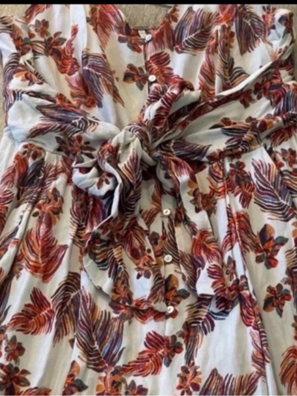 Free People Hot Tropics jumpsuit pants - Picture 3 of 7